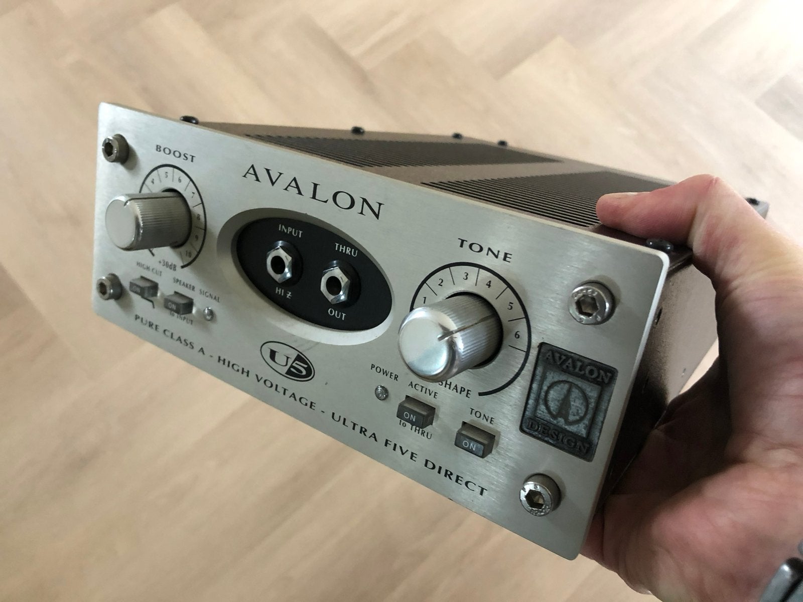 Avalon U5  DI en pre-amplifier (oa voor basgitaar/ak gitaar), Ophalen of Verzenden, Zo goed als nieuw, Overige typen