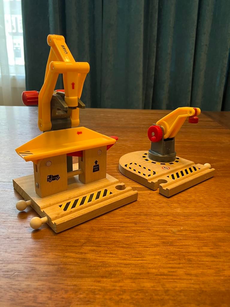Brio hijskranen, Ophalen, Gebruikt
