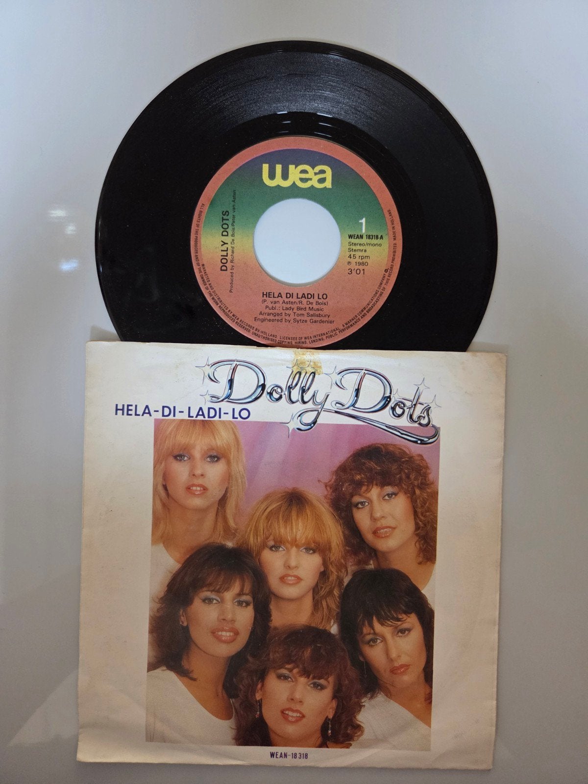 Dolly Dots - Hela-di-ladi-lo, Ophalen of Verzenden, Gebruikt, 7 inch, Pop