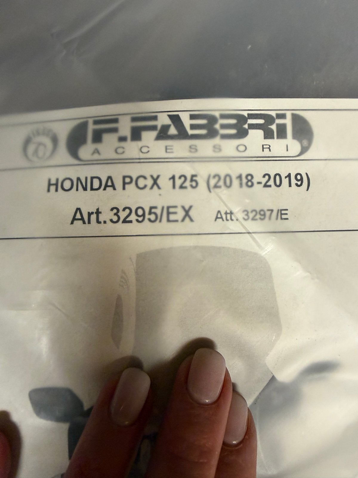 F.Fabbri Accessori Windscherm Honda PCX 125 (2018-2019), Ophalen of Verzenden, Nieuw, Overige typen, Honda