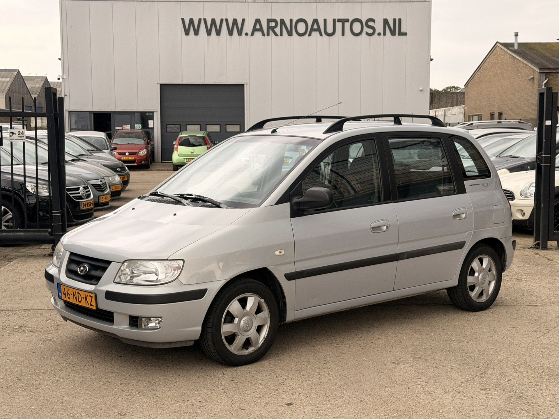 Hyundai Matrix 1.6i Silver Edition, AIRCO IJSKOUD, APK TOT 1, Auto's, Matrix, Stof, Gebruikt, 1599 cc