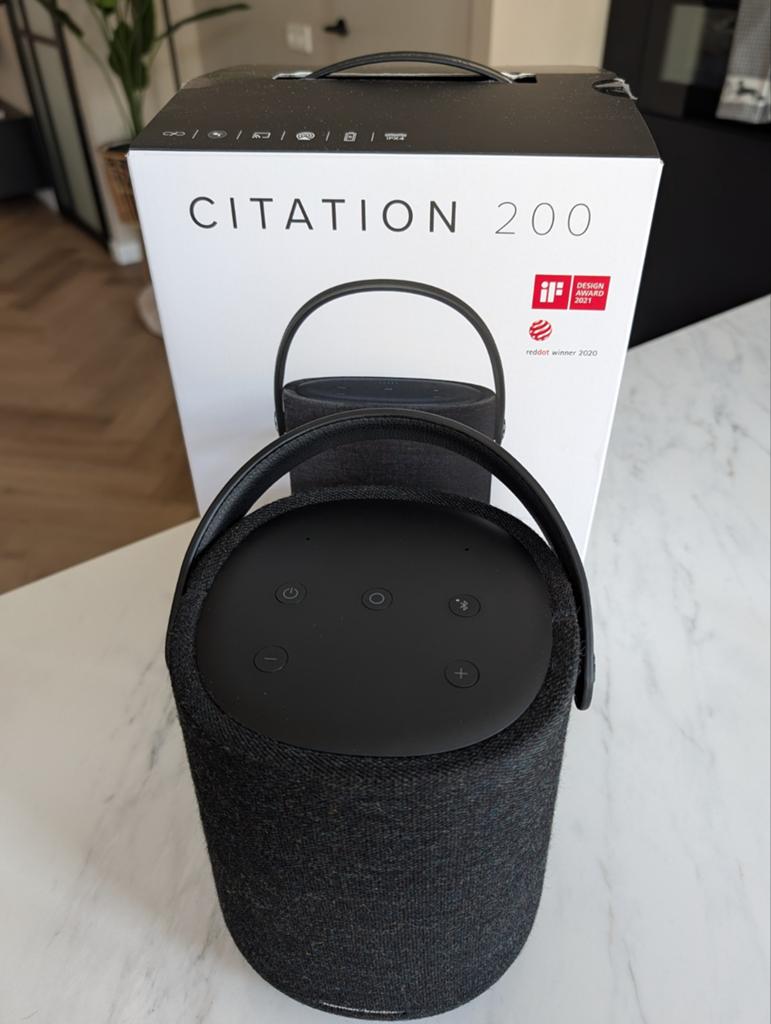 Nieuwe Harman Kardon Citation 200 zwart, Overige merken, Overige typen, Nieuw, Ophalen of Verzenden