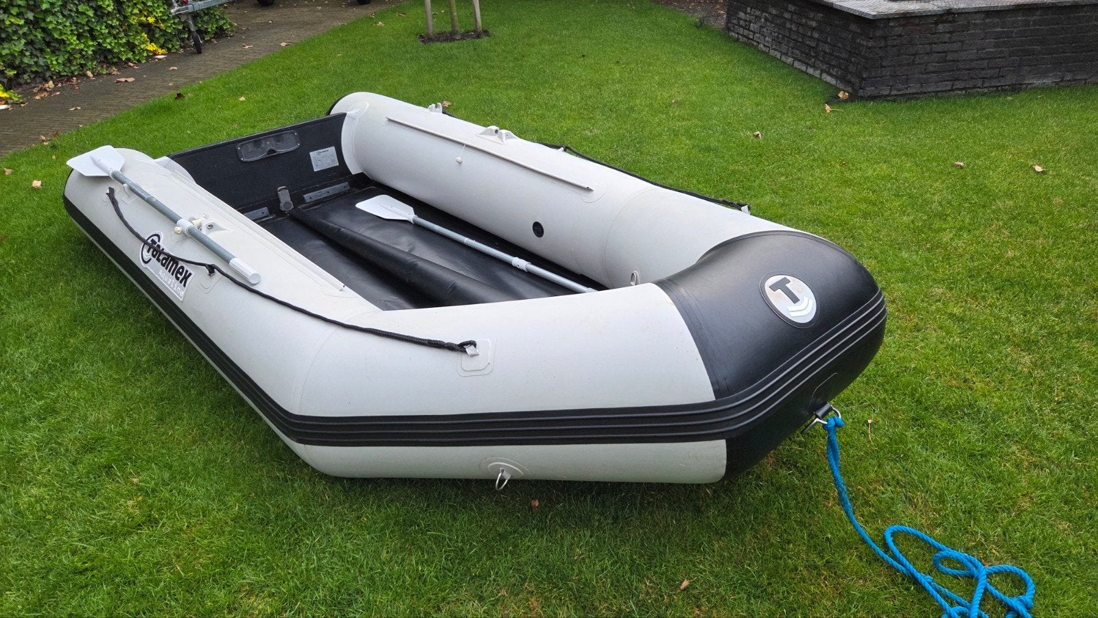 Rubberboot Talamex Aqualine QLX350Alu, Watersport en Boten, Rubberboten, Ophalen, Aluminium, Gebruikt, 4 m
