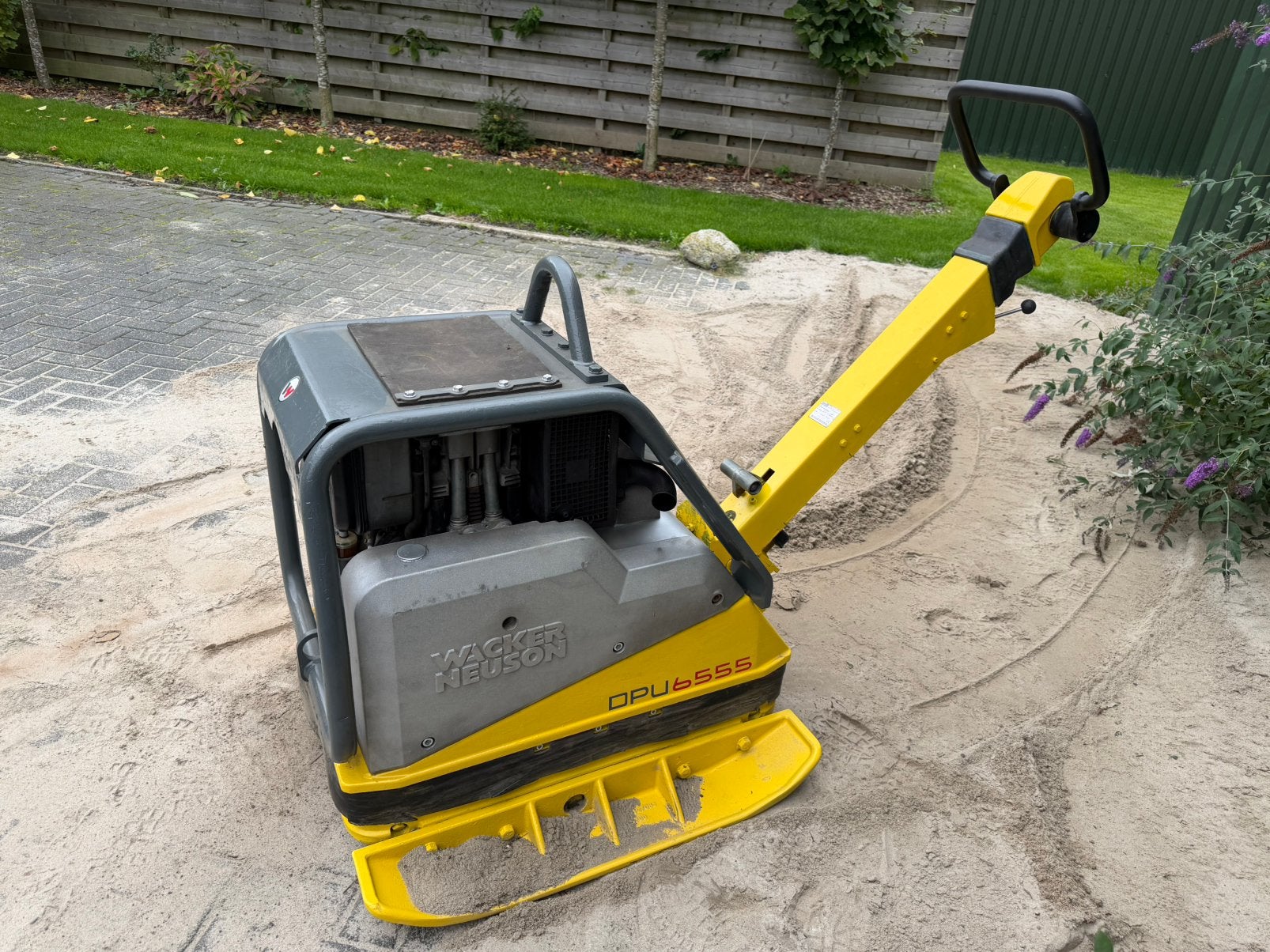 Wacker Neuson trilplaat DPU 6555 bj 2017, Ophalen, Gebruikt