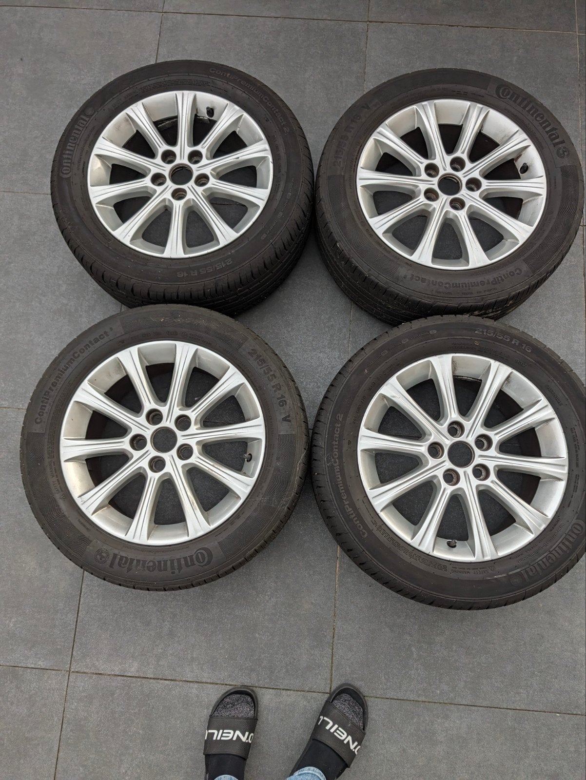 Ford focus 16 inch velgen, Ophalen, 215 mm, Velg(en), 16 inch