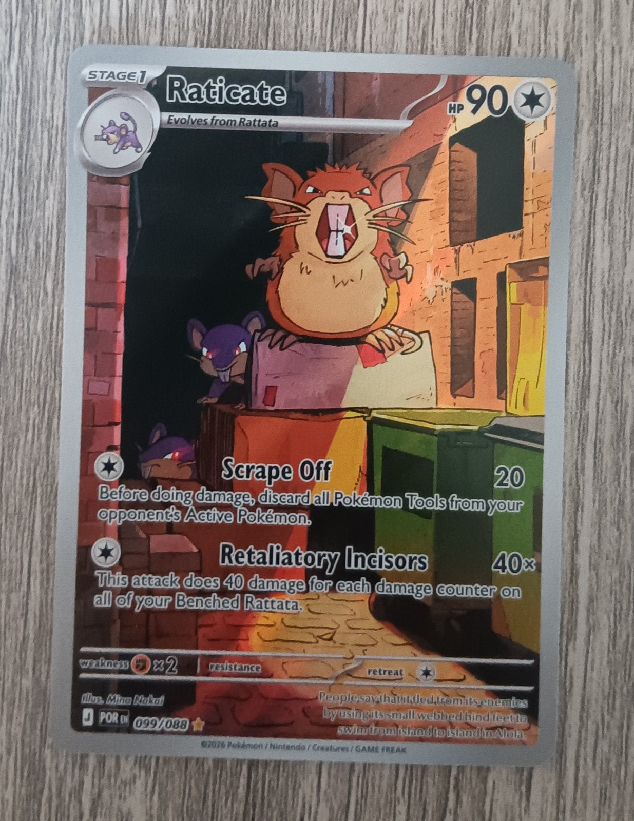 Radicate Perfect Order, Ophalen of Verzenden, Zo goed als nieuw, Losse kaart, Foil