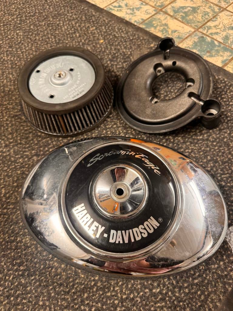 Harley Davidson accessoires voor FLSTNI- Complete set!, Motoren, Accessoires | Overige, Gebruikt, Ophalen of Verzenden