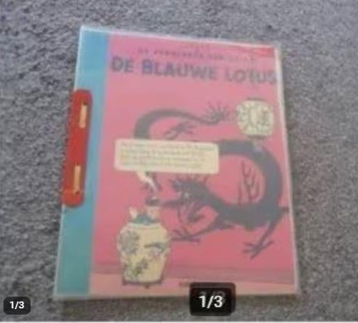 Kuifje De blauwe lotus tv magazine, Boeken, Ophalen of Verzenden, Gelezen, Muziek, Film of Tv