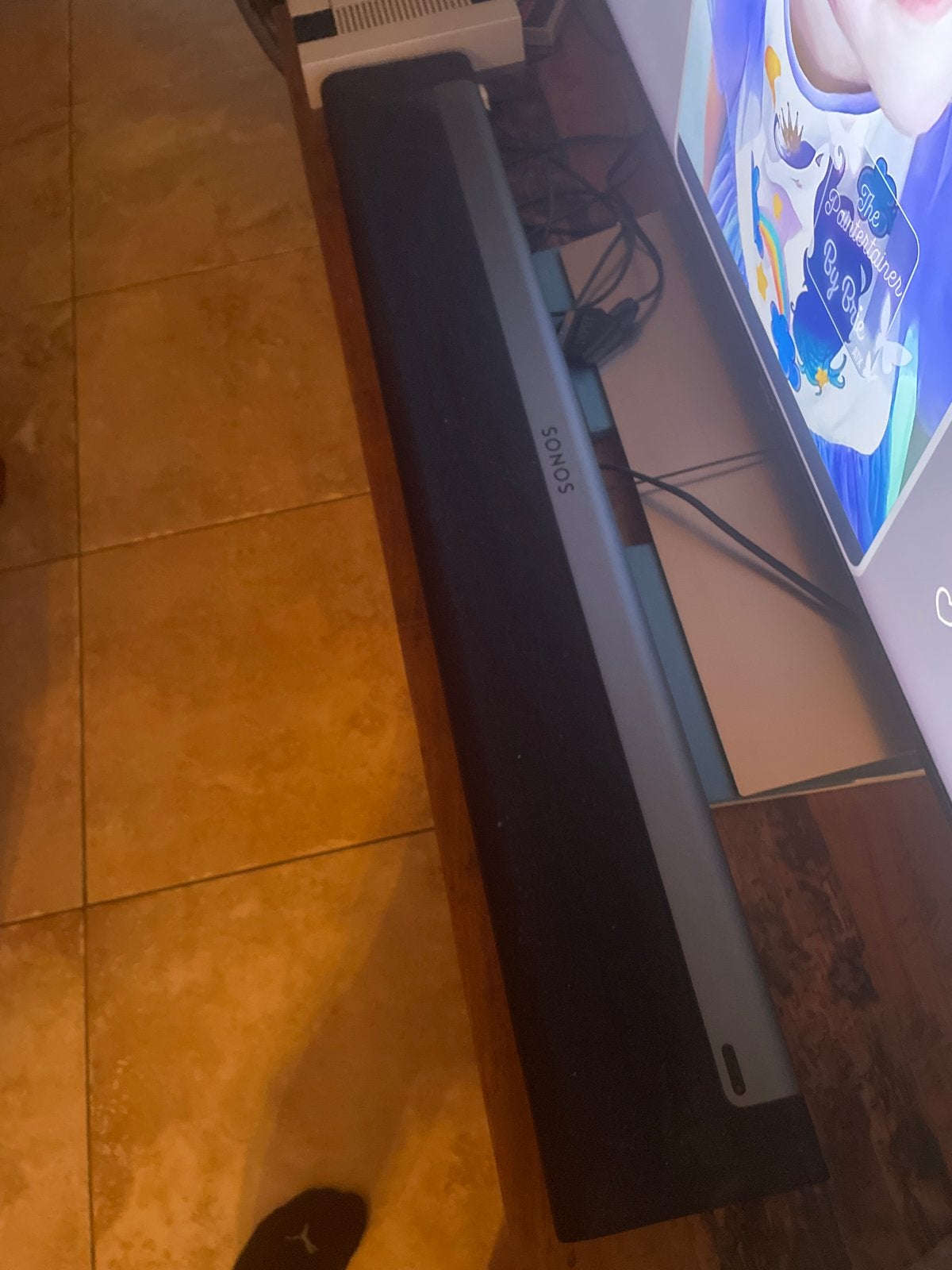 Sonos Soundbar + 2x play 1 surround speakers - Zwart, Ophalen of Verzenden, Bluetooth, Zo goed als nieuw