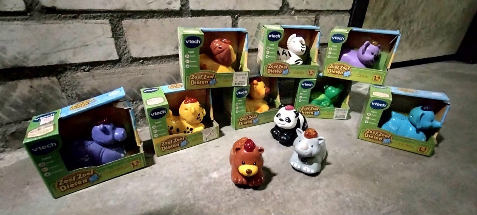 VTech Zoef Zoef Dieren Speelset met extra dieren, Ophalen of Verzenden, Gebruikt, 2 tot 4 jaar