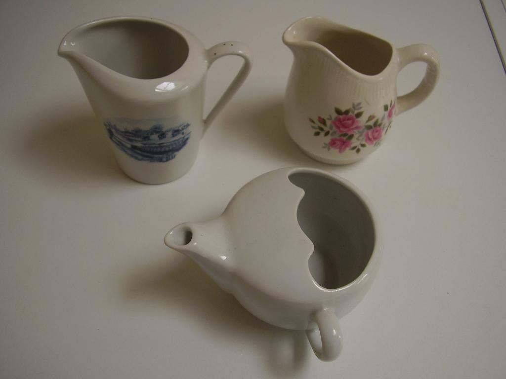 3 melkkannetjes, Verzenden