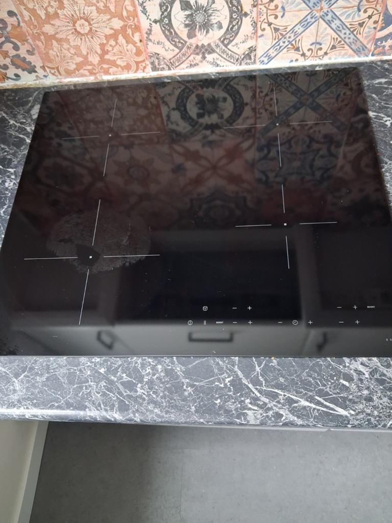 MATMÄSSIG inductiekookplaat  Ikea, Witgoed en Apparatuur, Kookplaten, Ophalen, 4 kookzones, Zo goed als nieuw, Inbouw