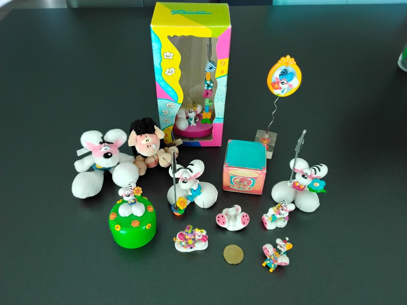Diddl en vrienden verzameling - Beeldjes en knuffels, Verzamelen, Diddl, Ophalen, Verschillende figuren, Zo goed als nieuw, Beeldje of Figuurtje