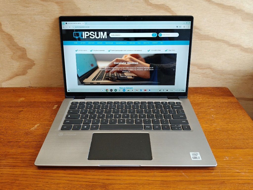 Dell Latitude 7410 2-in-1 Chromebook | i7 10610u | 16gb D..., Touchscreen, Refurbished, Ophalen of Verzenden, Dell