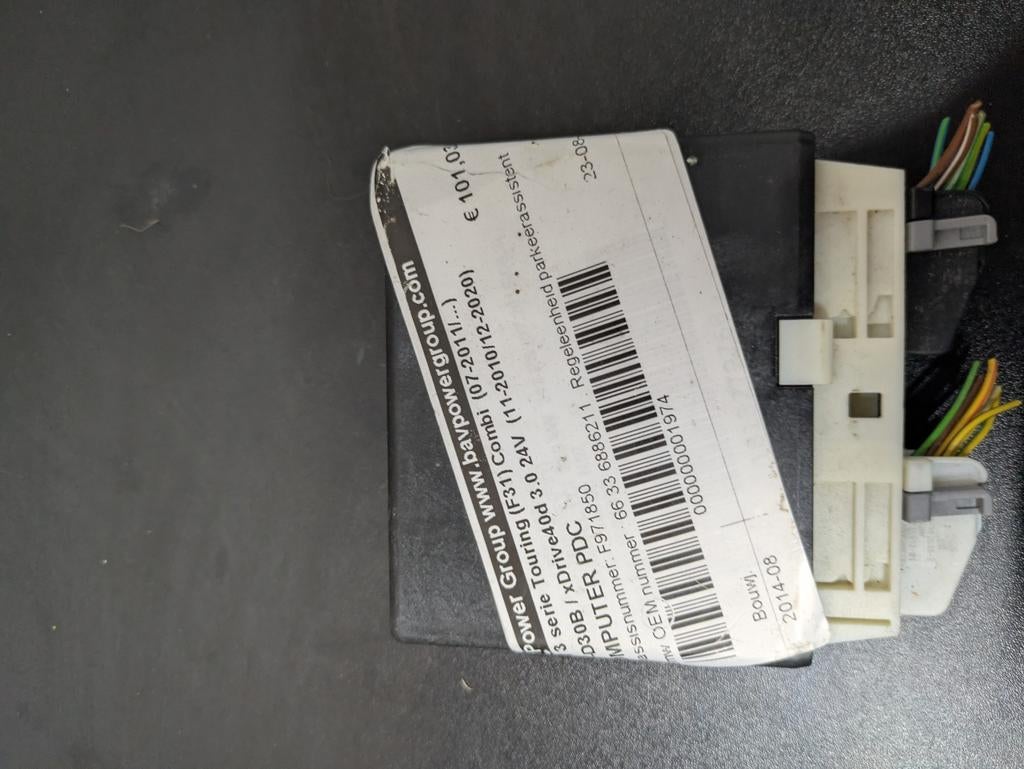 PDC Module & Keyless Entry Hendel BMW F-serie F30/F31/F36, Auto-onderdelen, Elektronica en Kabels, Ophalen of Verzenden, BMW