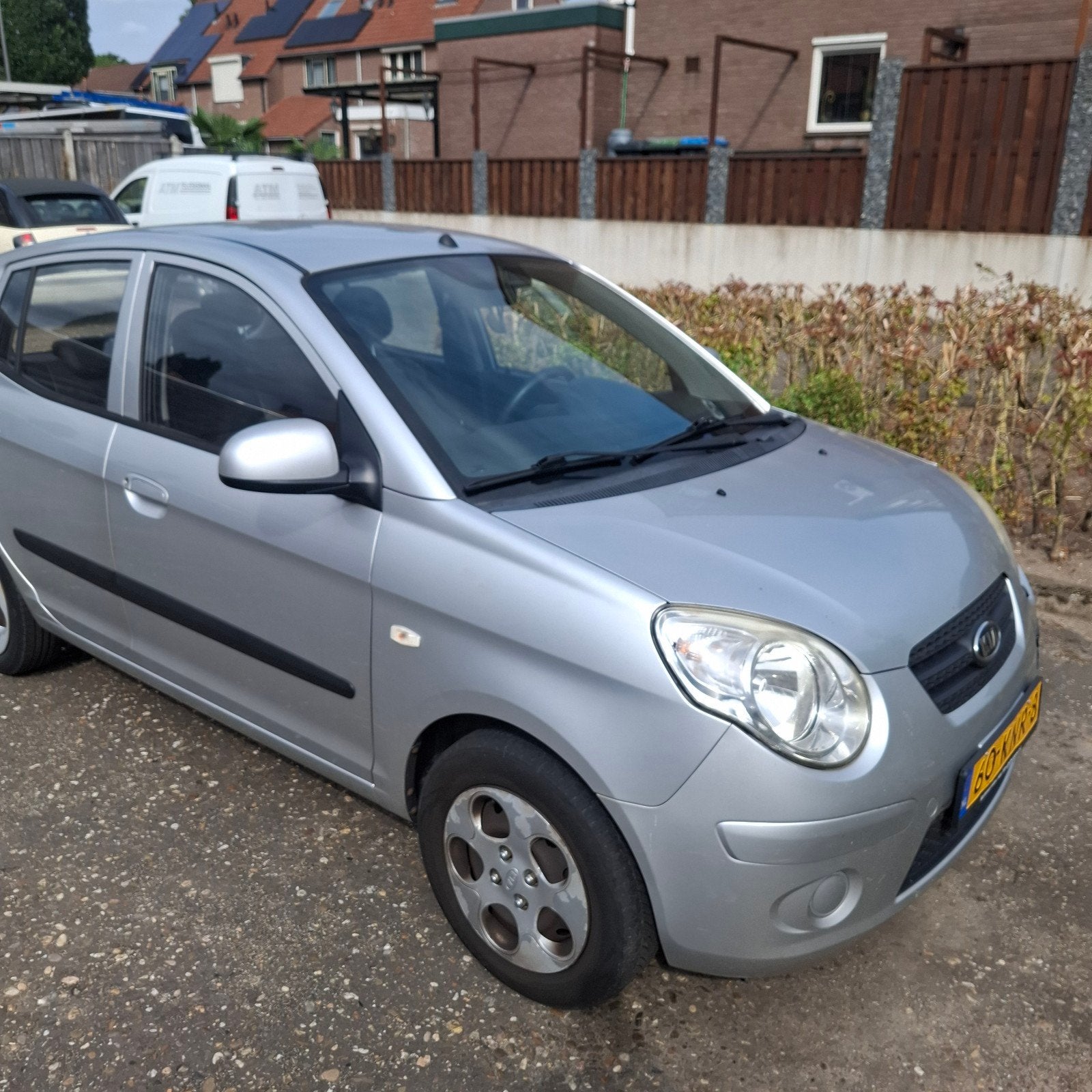 Kia Picanto 1.0 2010 Grijs, 4 cilinders, 400 kg, Origineel Nederlands, Bedrijf