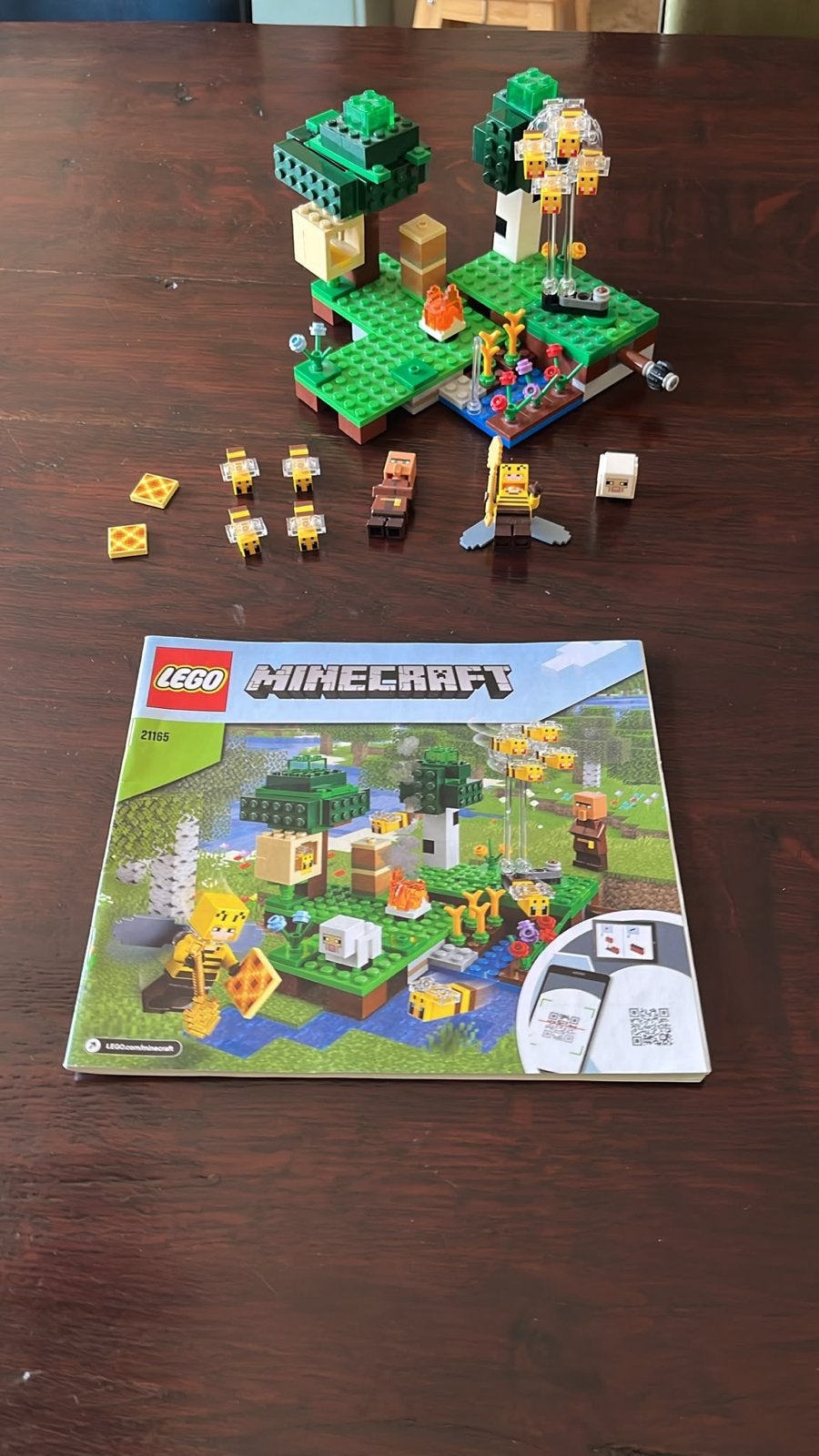 LEGO Minecraft De Bijenboerderij (21165), Ophalen of Verzenden, Zo goed als nieuw, Overige merken