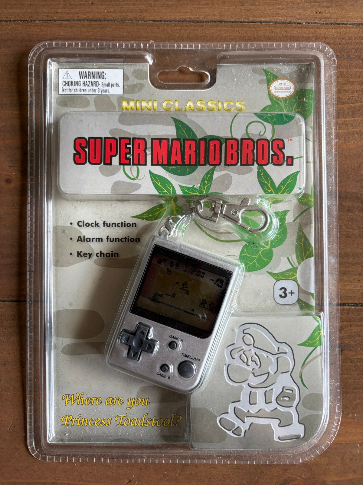 Nintendo Mini Classics Super Mario Bros. Sleutelhanger, 1 speler, Nieuw, Ophalen of Verzenden, Vanaf 3 jaar