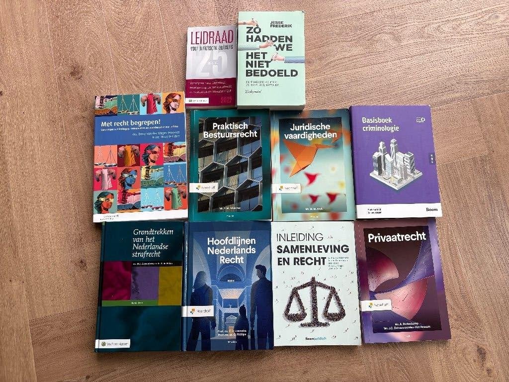 studieboeken HBO rechten 1e jaar, Boeken, Ophalen, Diverse auteurs, HBO, Zo goed als nieuw