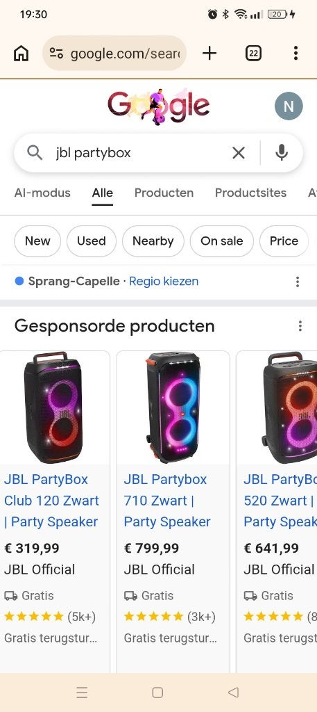 Jbl partybox 710 moet weg, Audio, Tv en Foto, Luidsprekers, Ophalen, Gebruikt, Center speaker, JBL