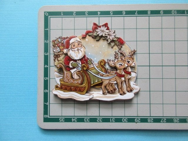 ky04 KERST Yvonne / kerstman /slee, Verzenden, Nieuw, Kerst, Overige typen