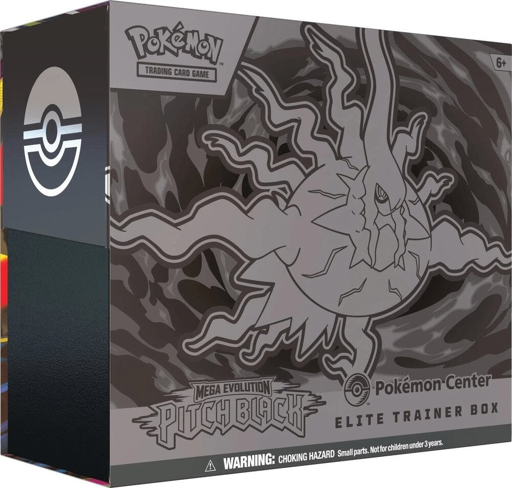 PRE-ORDER Pokemon center - Pitch Black Elite trainer box, Ophalen of Verzenden, Zo goed als nieuw, Boosterbox