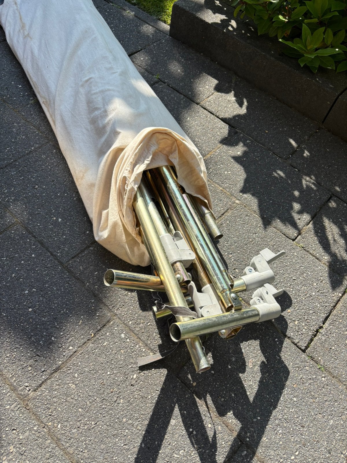 Stalen frame voortent maat 11, Caravans en Kamperen, Tentaccessoires, Ophalen, Gebruikt
