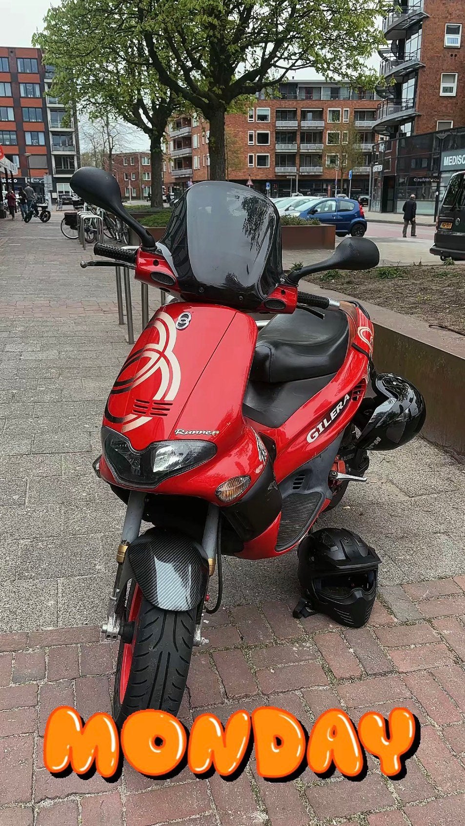 Gilera Runner 70cc 2T DD 2005 – Sportieve Scooter, Fietsen en Brommers, Ophalen