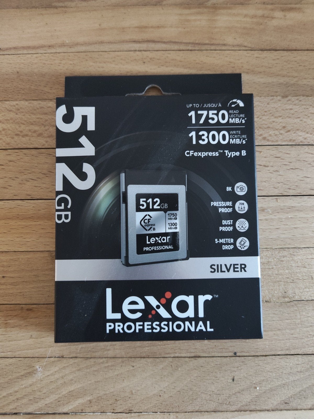 Lexar Professional 512GB CFexpress Type B Geheugenkaart, Audio, Tv en Foto, Fotografie | Geheugenkaarten, Lexar, Nieuw, Ophalen of Verzenden