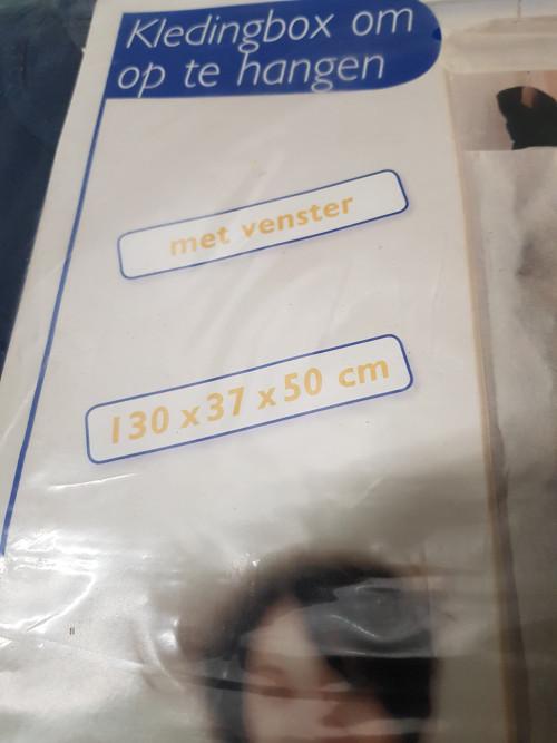 -	Kledingbox om op te hangen nieuw, Ophalen of Verzenden, 'T Olde Gre-j, Info@toldegrej.nl, Endepoelstraat 20f Didam