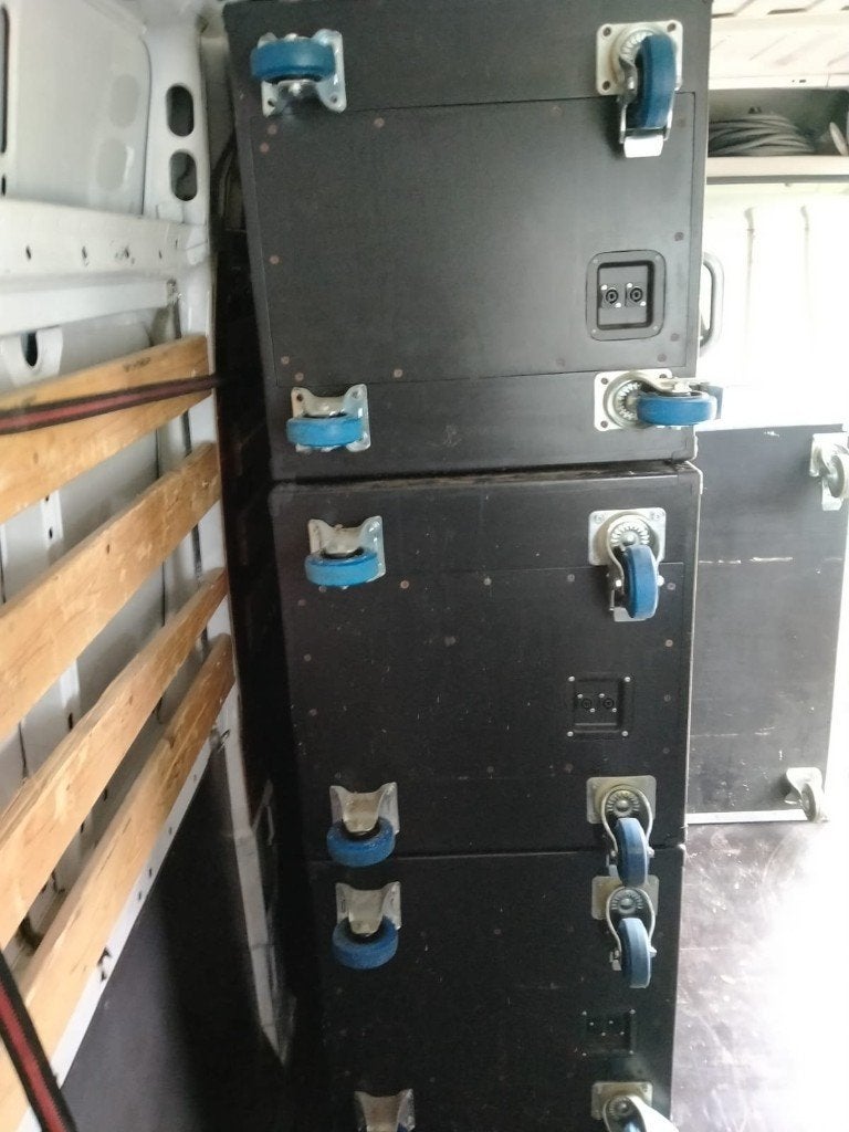 PA rockset boxen, Speakerset, Refurbished, Ophalen of Verzenden, SoundShopSchylge