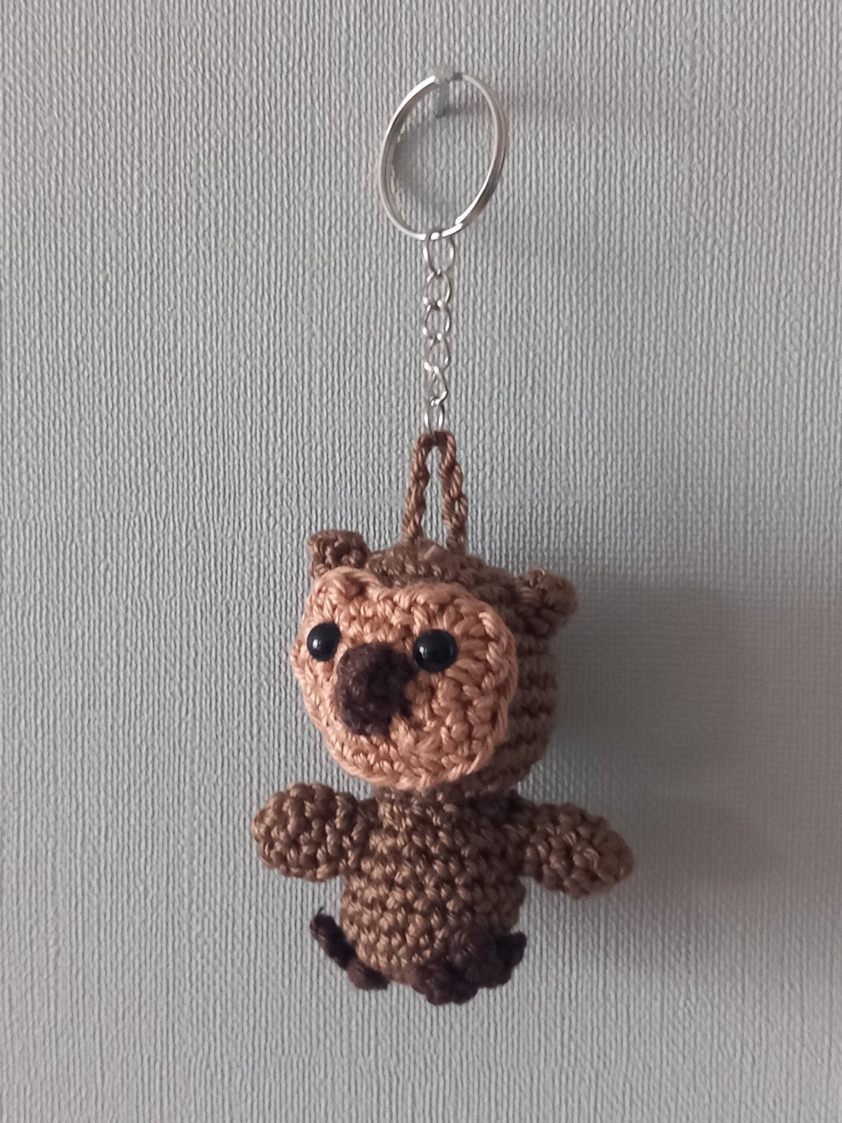 Gehaakte sleutelhanger - schattige uil, Ophalen of Verzenden, Nieuw, Knuffel of Figuurtje