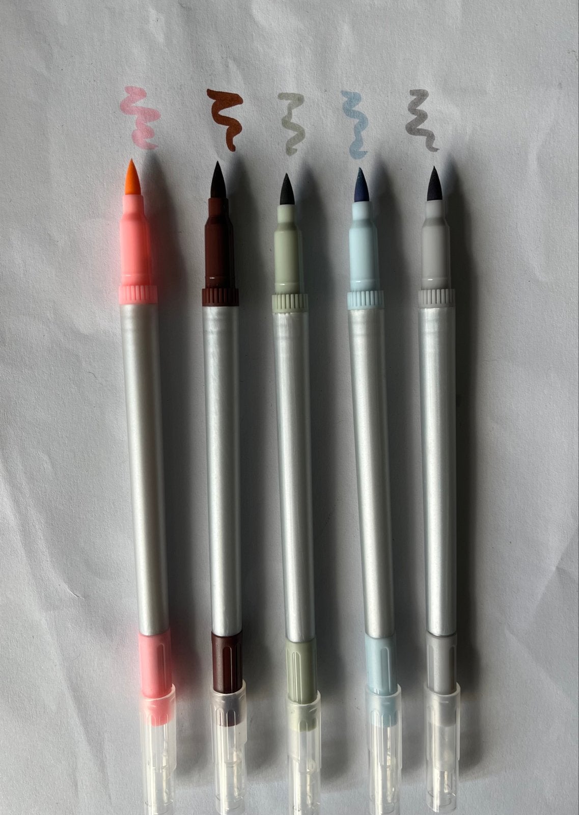 set of 5 soft tip coloring pens, Ophalen of Verzenden, Overige typen