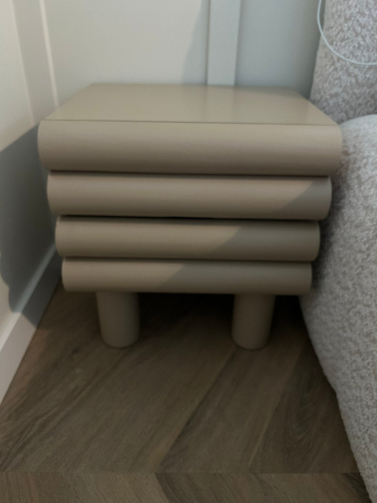 Nachtkastjes x2 kwantum, Ophalen, Minder dan 45 cm, Nieuw, Minder dan 55 cm