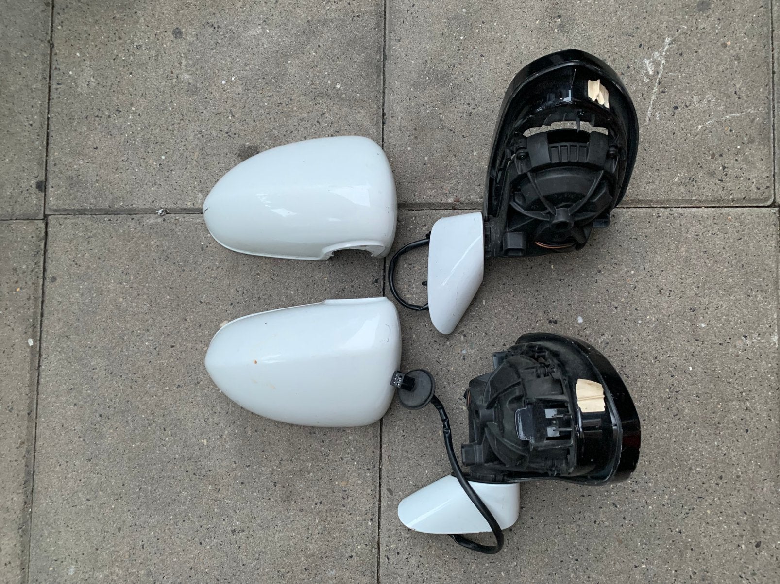 Opel corsa d spiegels electrisch, Ophalen of Verzenden, Opel