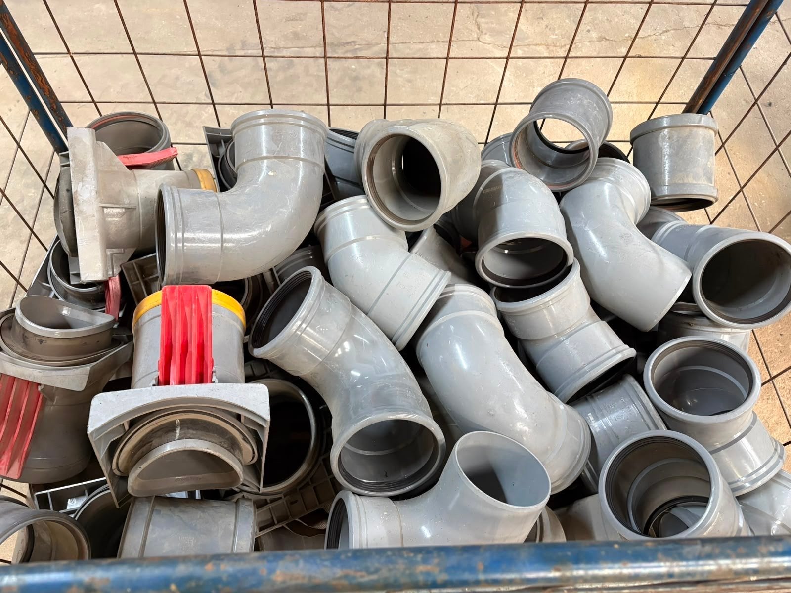 PVC hulpstukken en buizen 125 t/m 250 mm, Ophalen, Afvoer, Gebruikt, Pvc