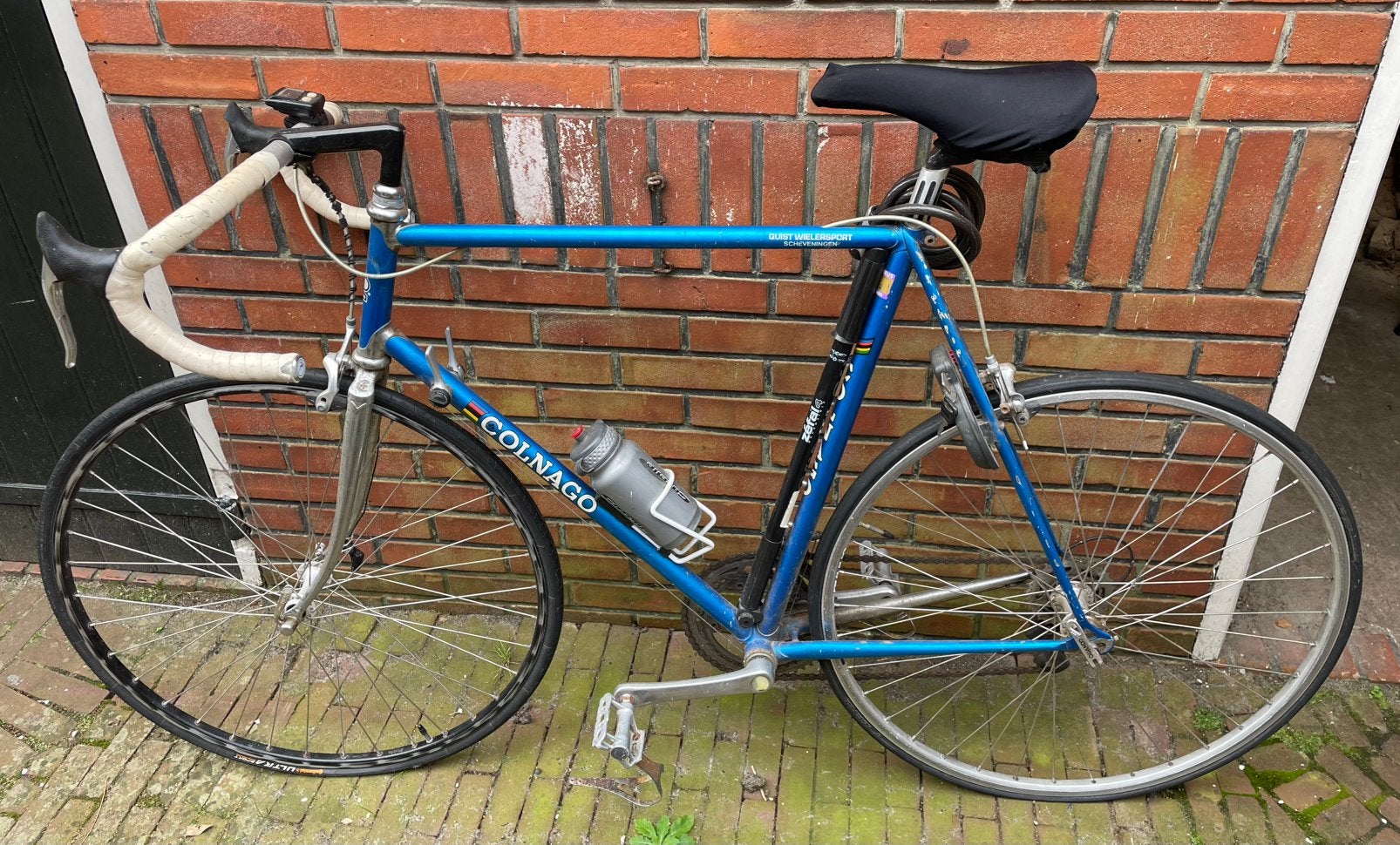 Mooie Colnago racefiets lichtblauw blauw 60cm 1991, 57 tot 61 cm, Ophalen, Zo goed als nieuw, Overige merken