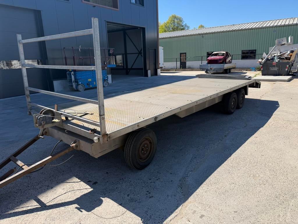 Zware Schamel aanhanger Roll on 3500 kg, Auto diversen, Aanhangers en Bagagewagens, Ophalen of Verzenden, Zo goed als nieuw