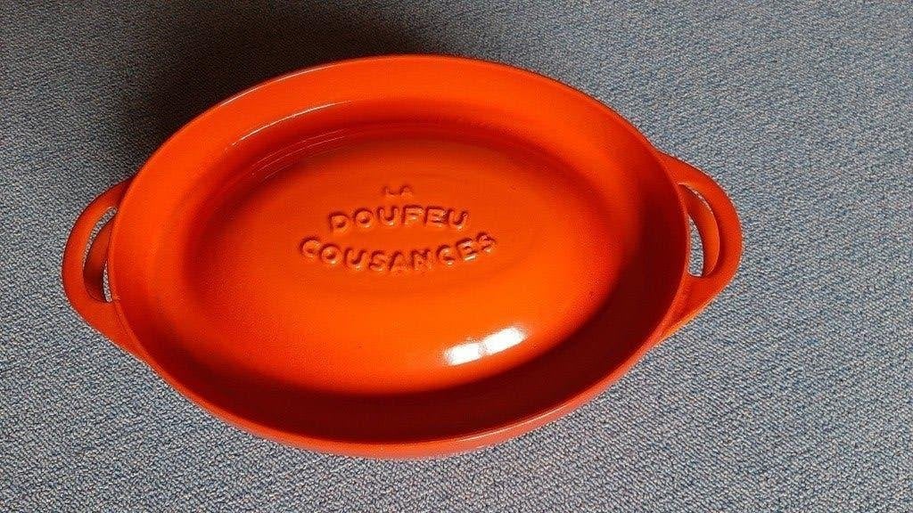 Cousances La Doufeu gietijzeren braadpan als nieuw!!!, Huis en Inrichting, Keuken | Potten en Pannen, Gietijzer, Ophalen of Verzenden