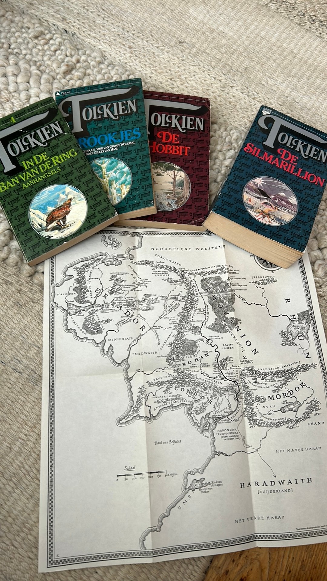 4 vintage Prisma Pockets Tolkien Sprookjes Hobbit etc, Ophalen of Verzenden, Zo goed als nieuw