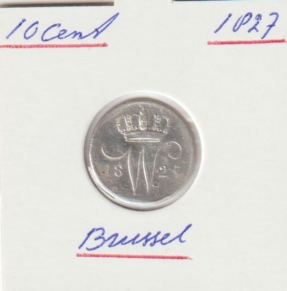 10 cent Willem 1 van 1827-B, Ophalen, Koning Willem I, 10 cent