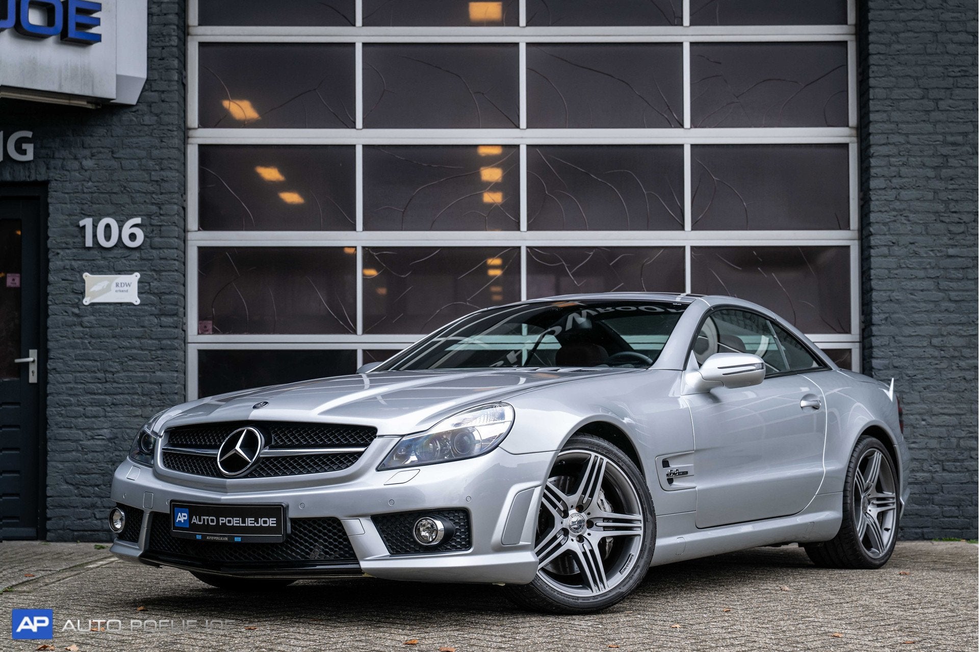 Mercedes-Benz SL-Klasse AMG 63 Pano, 1e Eigenaar aantoonbaar, Automaat, Achterwielaandrijving, Gebruikt, 8 cilinders