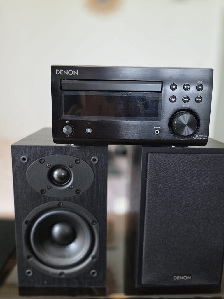 Denon RCD-M41DAB Microset met speakers, Ophalen, Denon, Tuner of Radio, Zo goed als nieuw