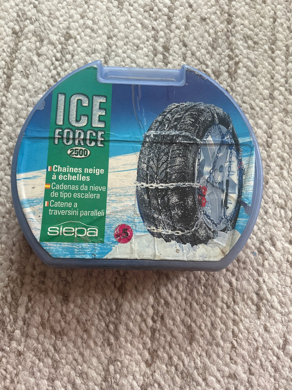 Ice Force 2500 Sneeuwkettingen - Diverse maten, Ophalen of Verzenden, Gebruikt