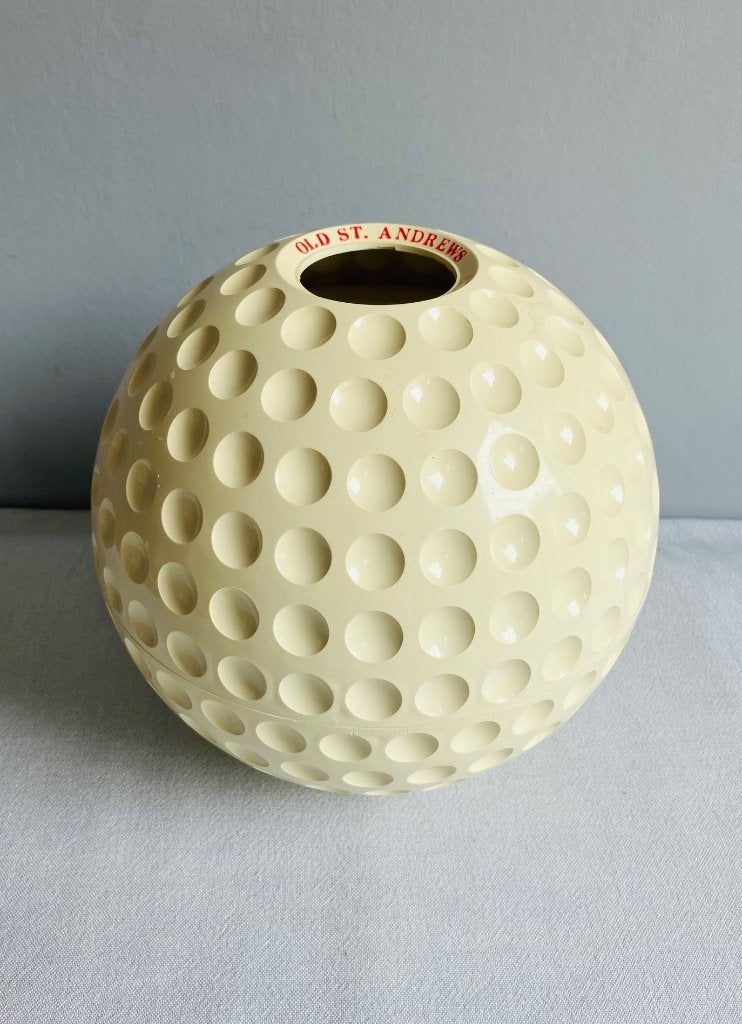 Ice bucket vintage ijsemmer grote golfbal Old St Andrews, Ophalen of Verzenden, Gebruikt