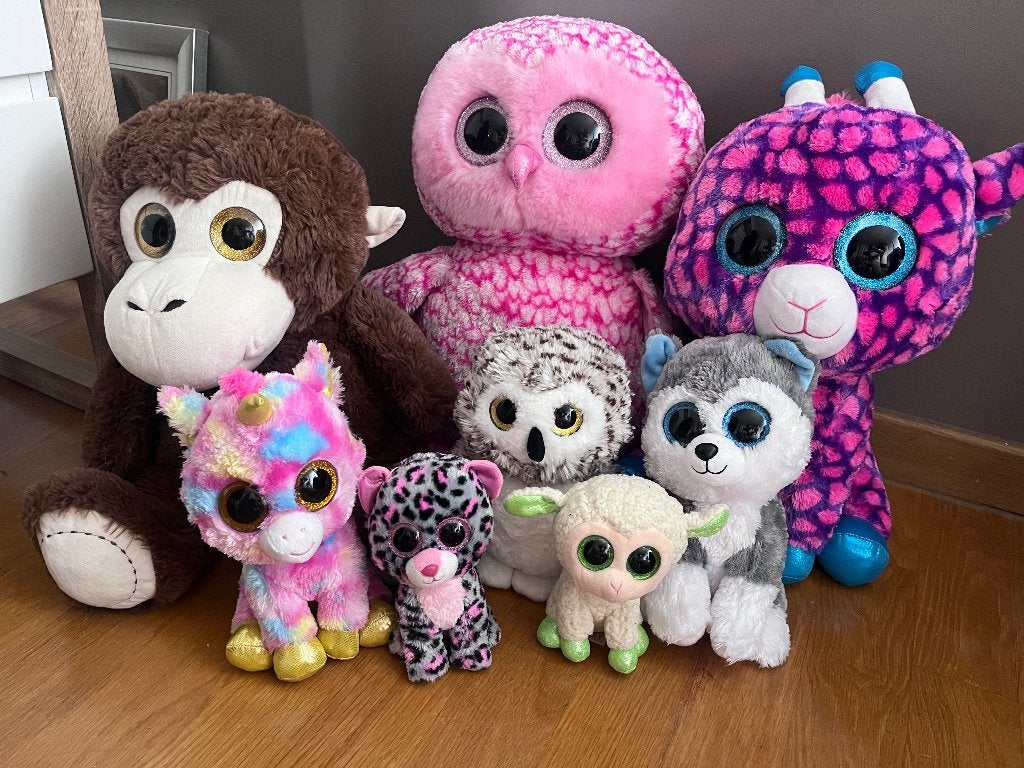 Knuffels TY beanies (8 stuks), Kinderen en Baby's, Speelgoed | Knuffels en Pluche, Ophalen, Zo goed als nieuw, Overige typen