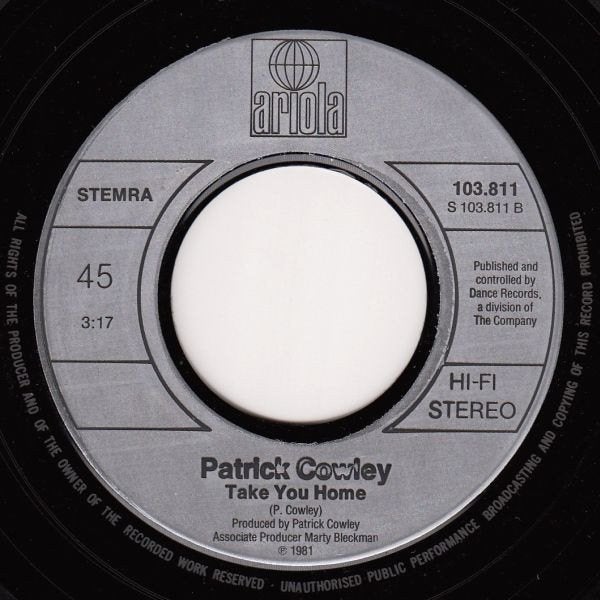 Patrick cowley - menergy, Cd's en Dvd's, Ophalen of Verzenden, Gebruikt, Pop