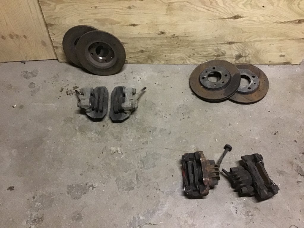 DIVERSE REMKLAUWEN PEUGEOT 106 / 206 / SAXO, Auto-onderdelen, Remmen en Aandrijving, Niet ingevuld, Gebruikt, Citroën, Niet ingevuld