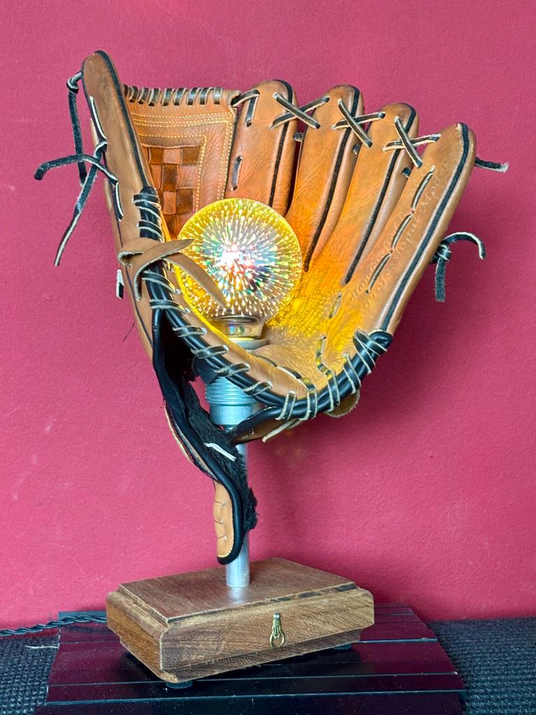 Tafellamp ”Catch”, Gebruikt, Overige materialen, Ophalen of Verzenden, Minder dan 50 cm