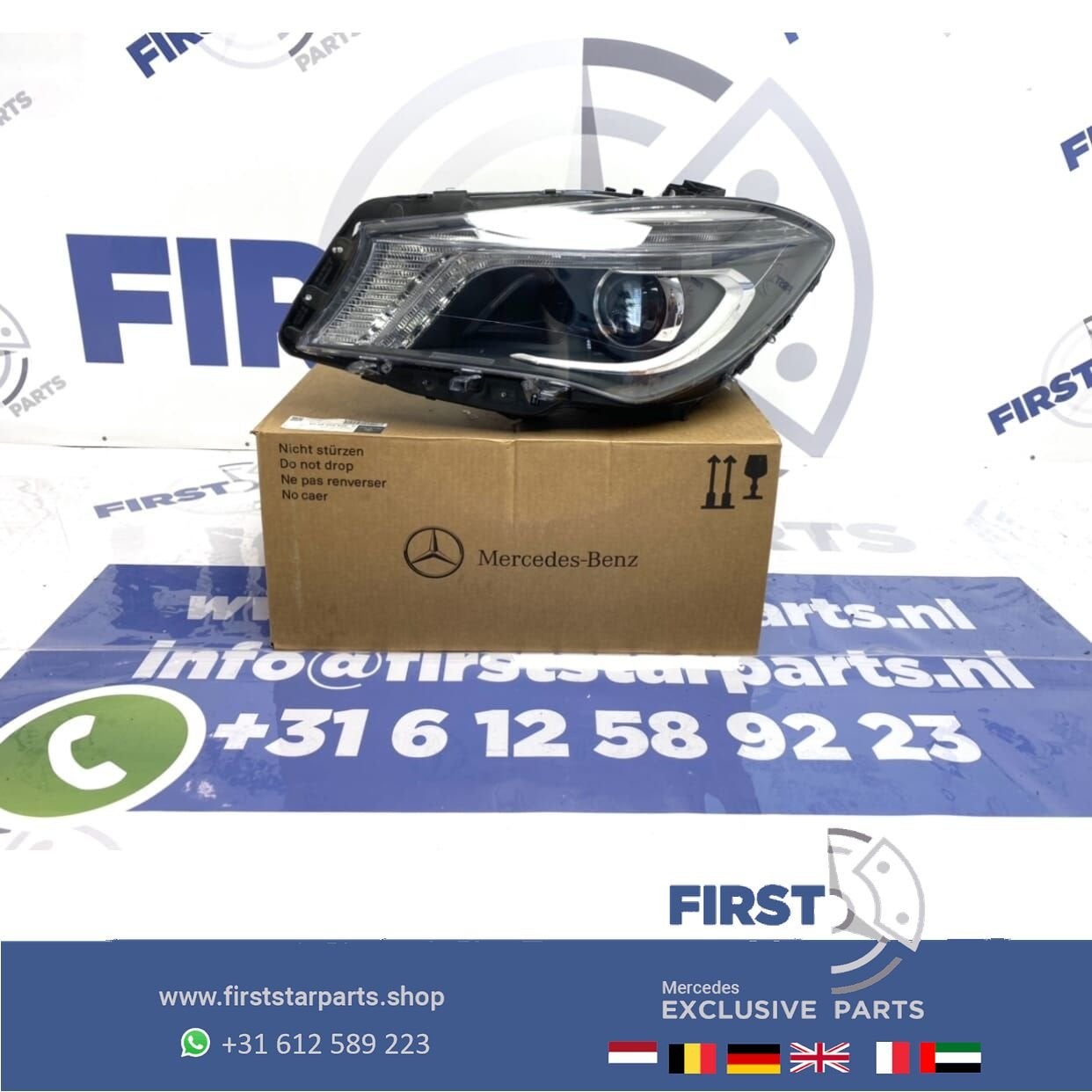 W117 C117 CLA LED BI XENON KOPLAMP LINKS 2013-2016 origineel